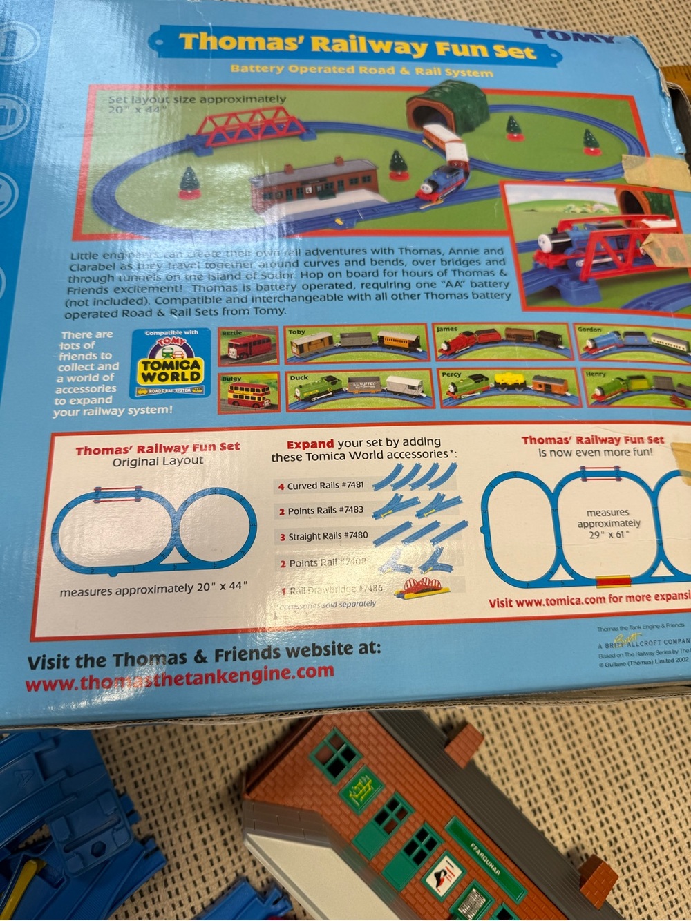 Thomas & Friends Railway Fun Set 4762 TOMY 2002 - Picture 3 of 16